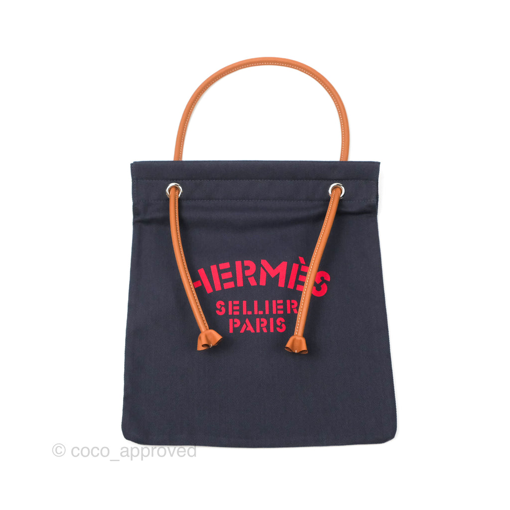 Hermès Aline Canvas Tote Bag