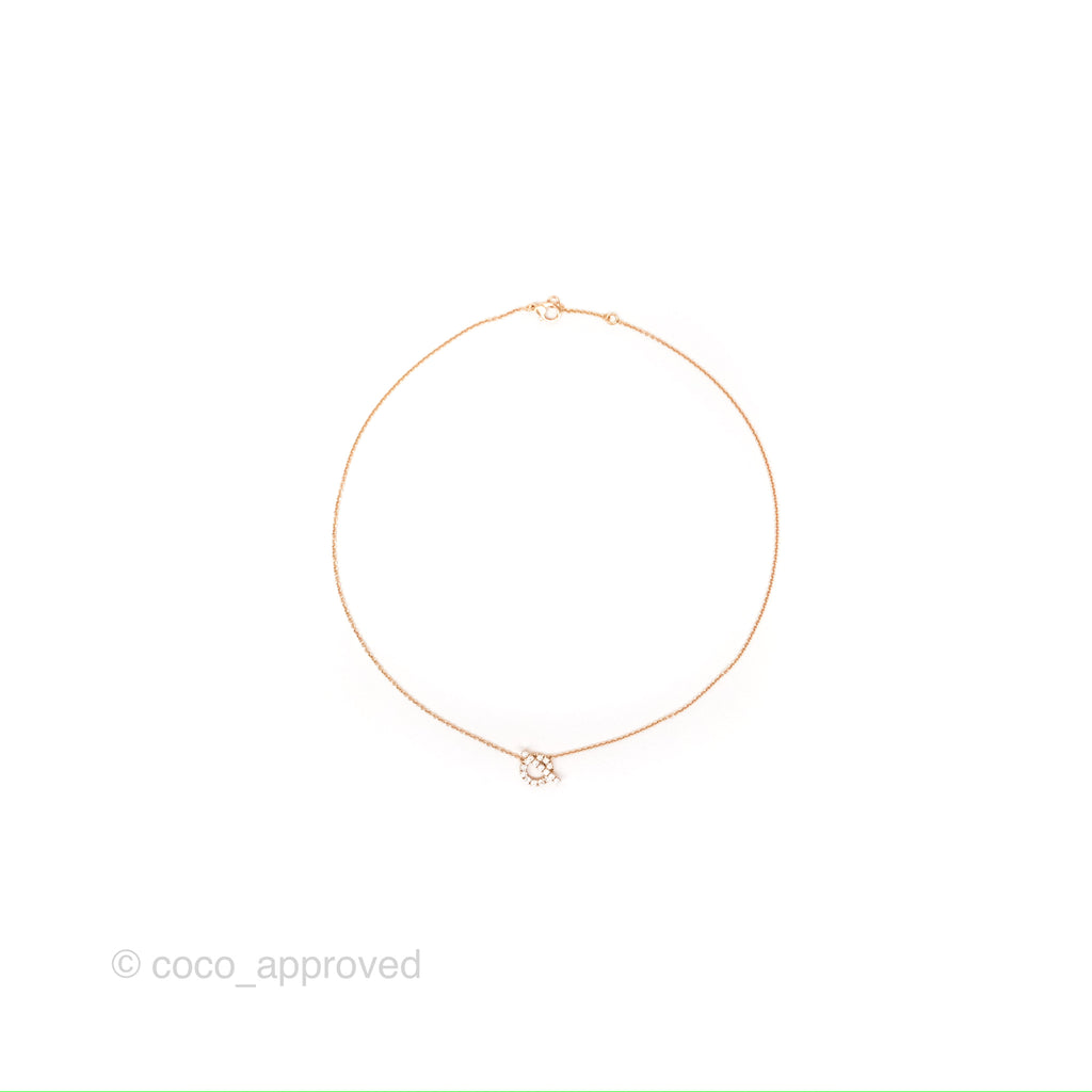 Hermès Finesse Necklace Rose Gold