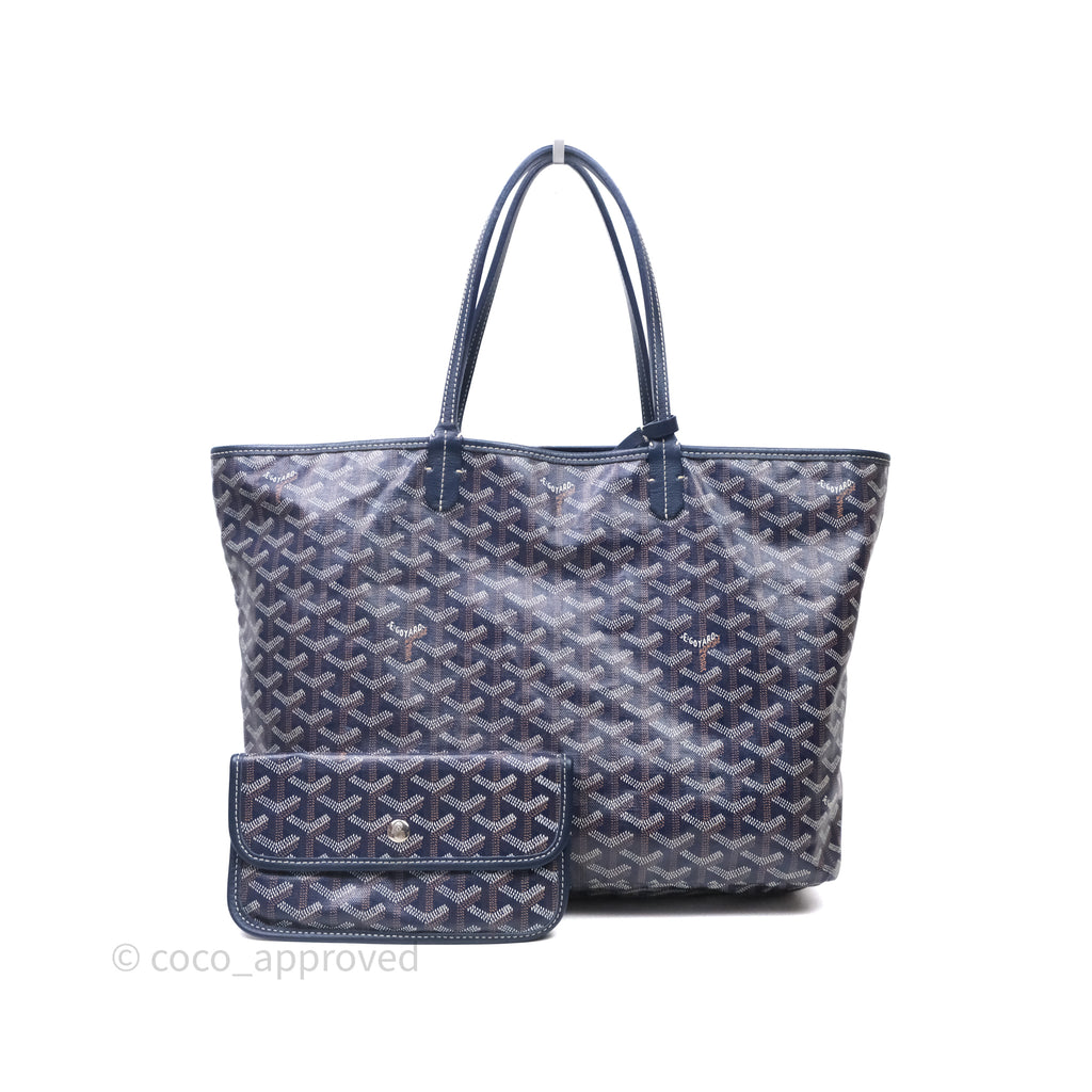 Goyard St Louis Tote PM Navy