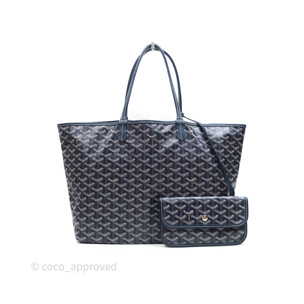 Goyard St Louis Tote PM Navy