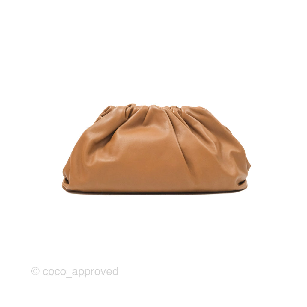 Bottega Veneta The Pouch Camel Butter Calfskin