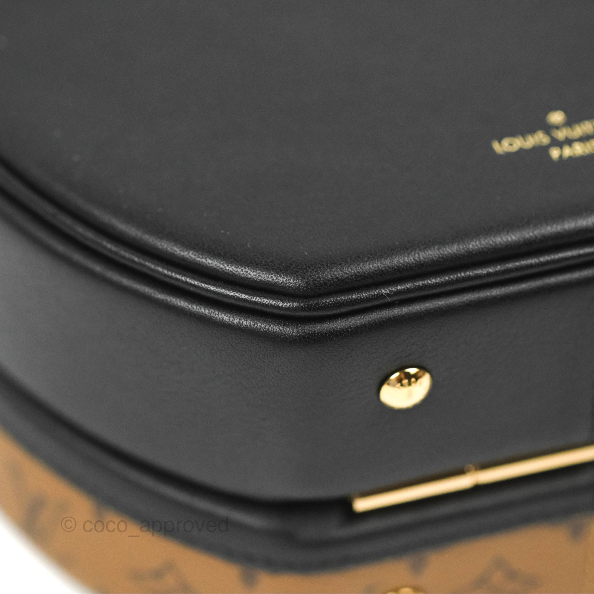 Louis Vuitton Reverse Monogram Petite Boite Chapeau – Coco Approved Studio