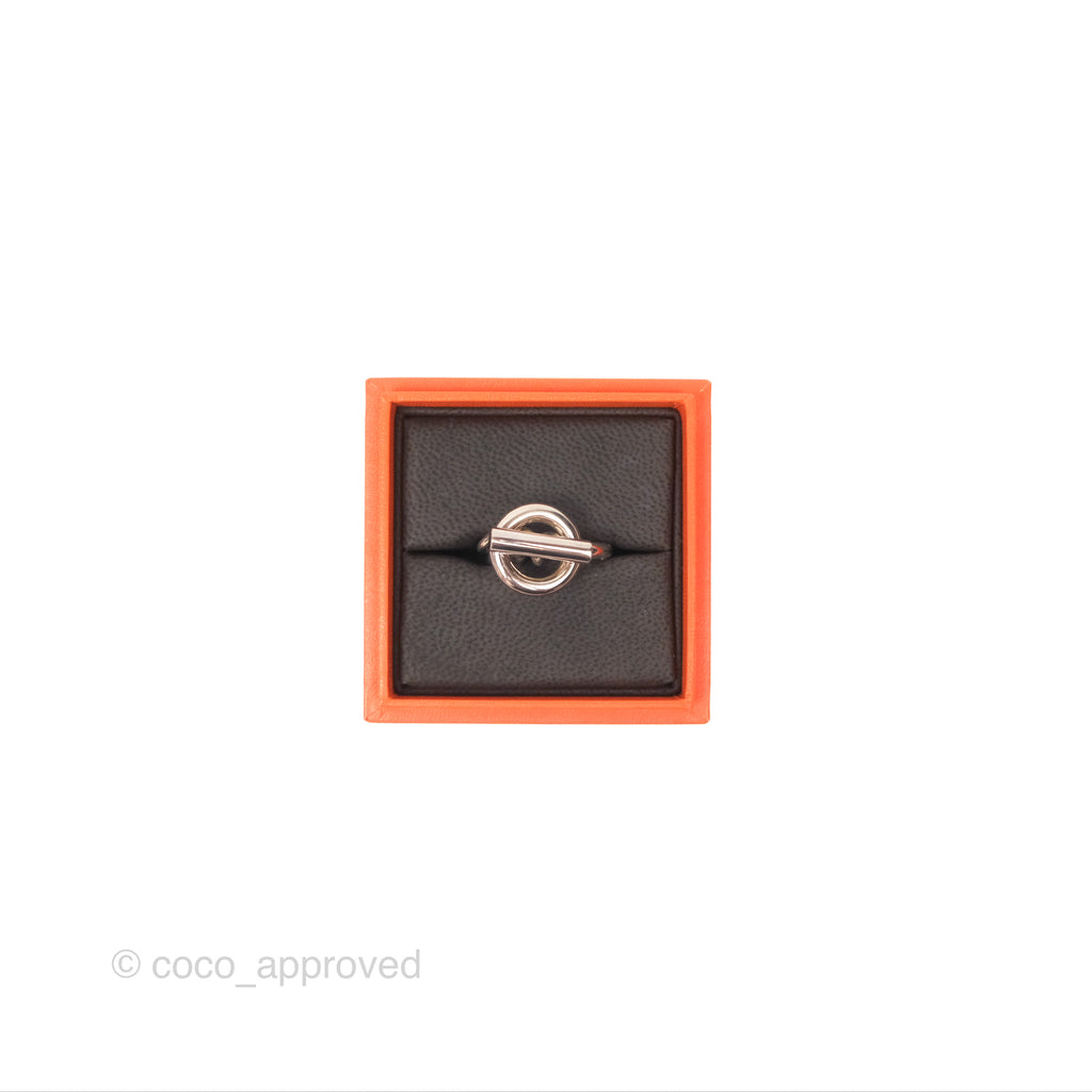 Hermès Echappee Ring GM Sterling Silver