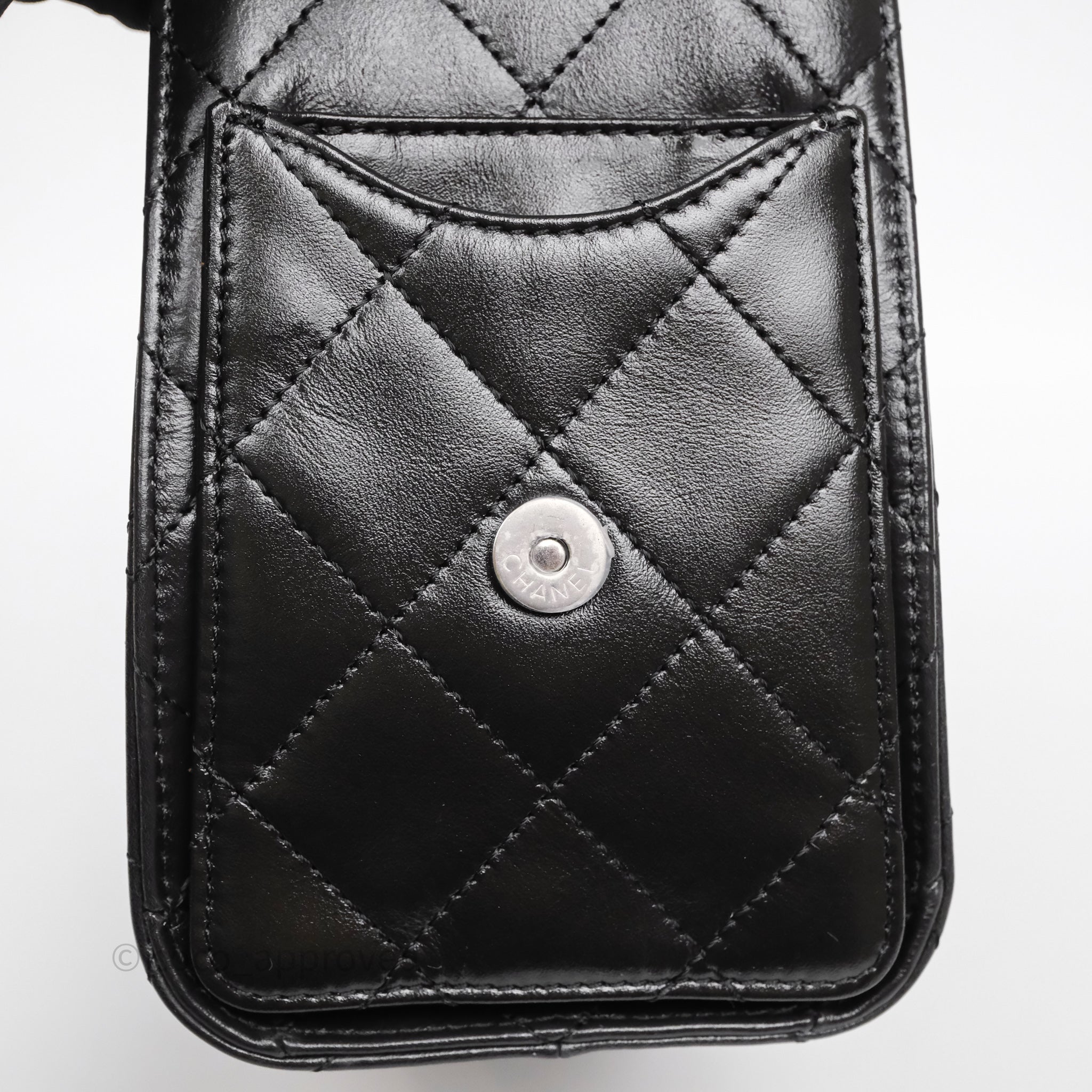 Chanel 25 Mini Black Shiny Crumpled Calfskin Mixed Hardware – Coco