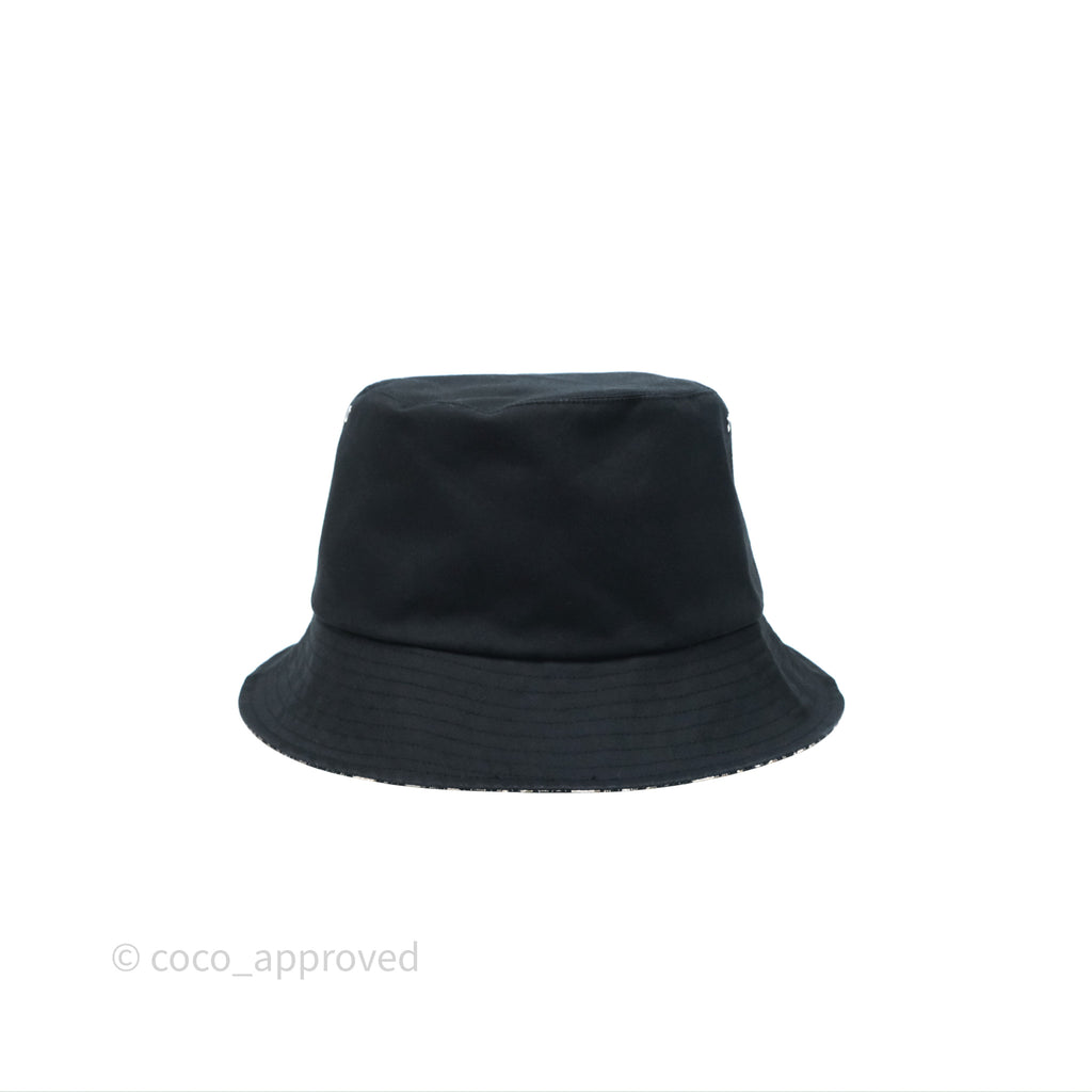 Christian Dior Reversible Teddy-D CD Bucket Hat Size 58