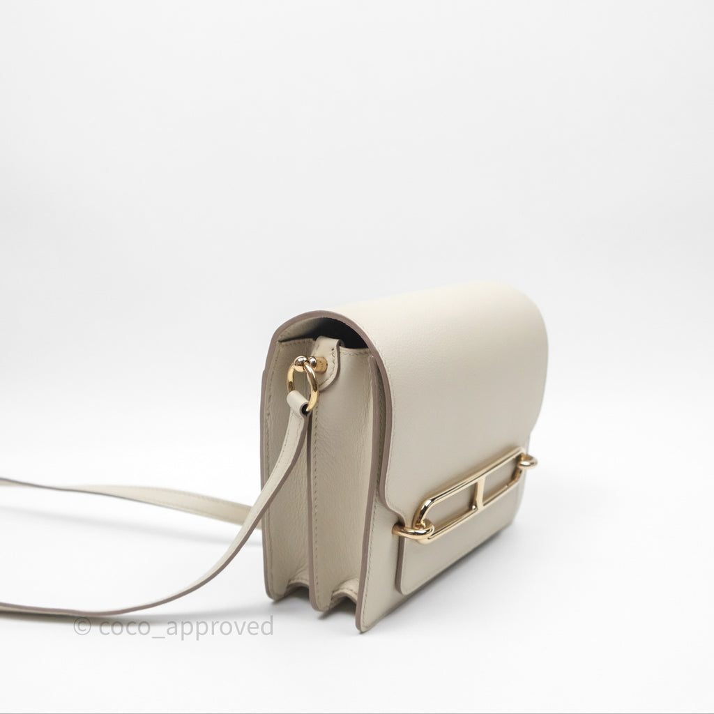Hermès Roulis Mini 18 Beton 8L Evercolor Permabrass Hardware