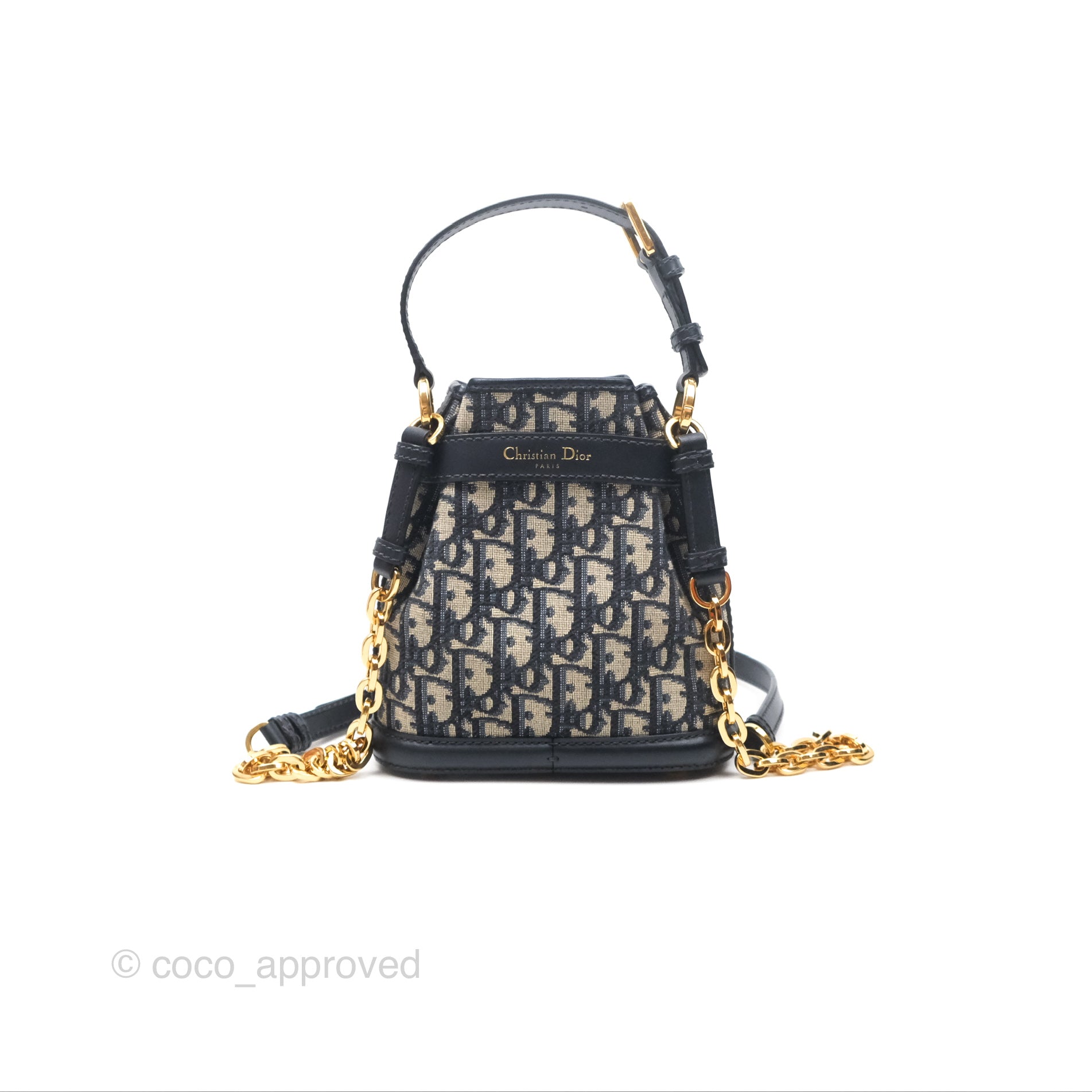 【DIOR】C'est Dior バッグ スモール Christian Dior Small O C'est Dior Bucket Bag Blue Dior