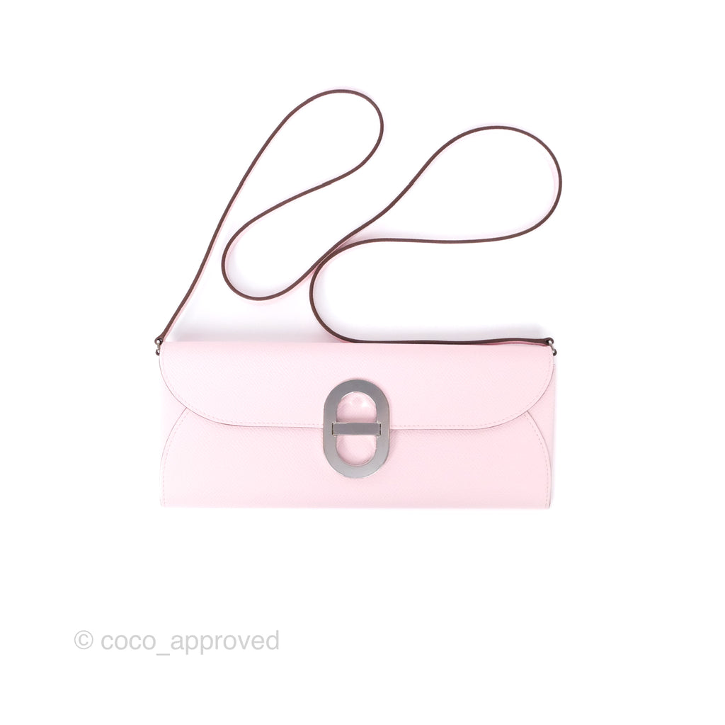 Hermes Maillon To Go Wallet Rose Darling M7 Epsom