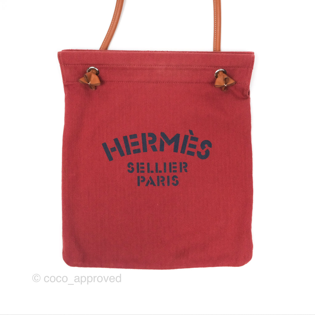 Hermès Aline Canvas Tote Bag