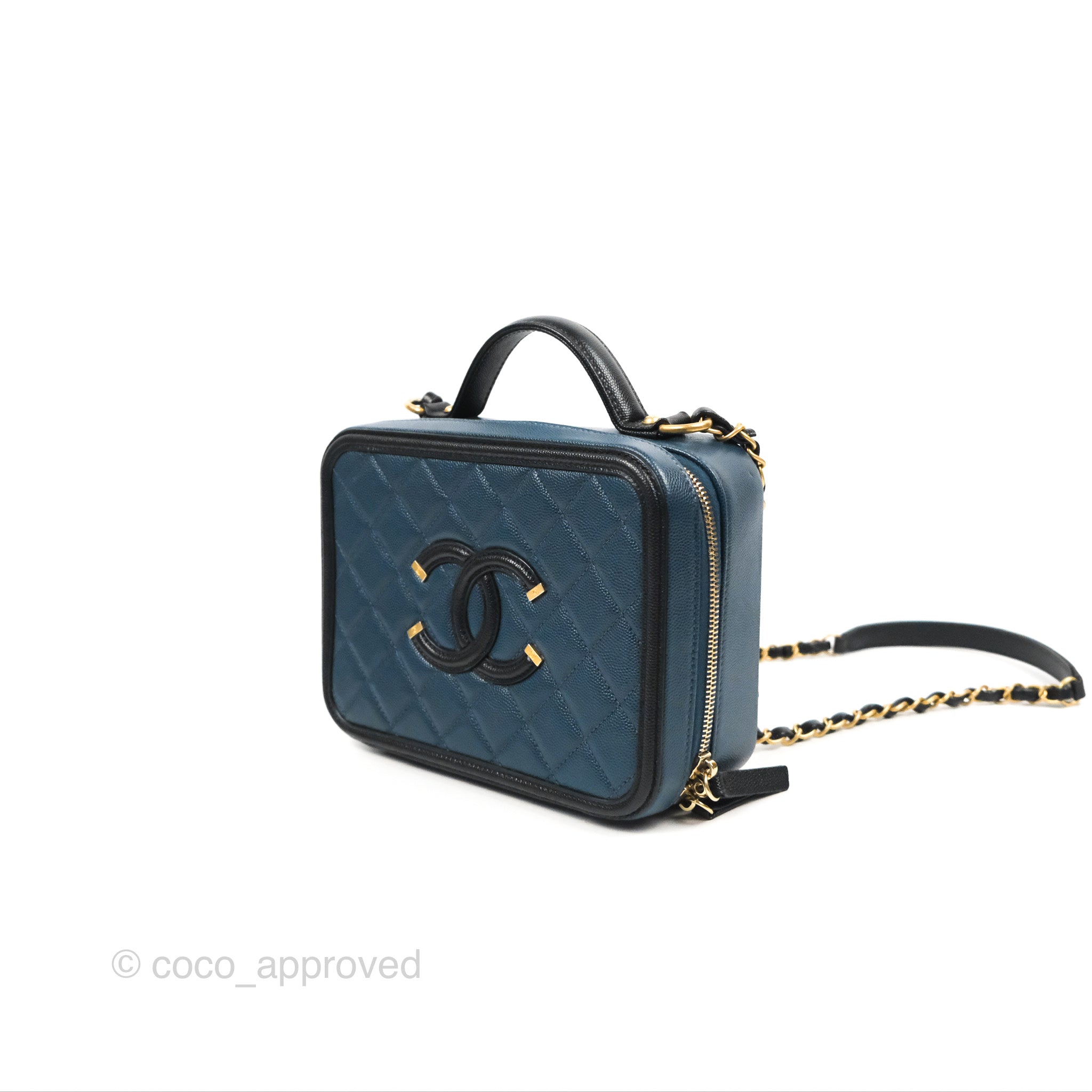 Chanel CC Filigree Vanity Case Bag Has Returned For Spring Summer