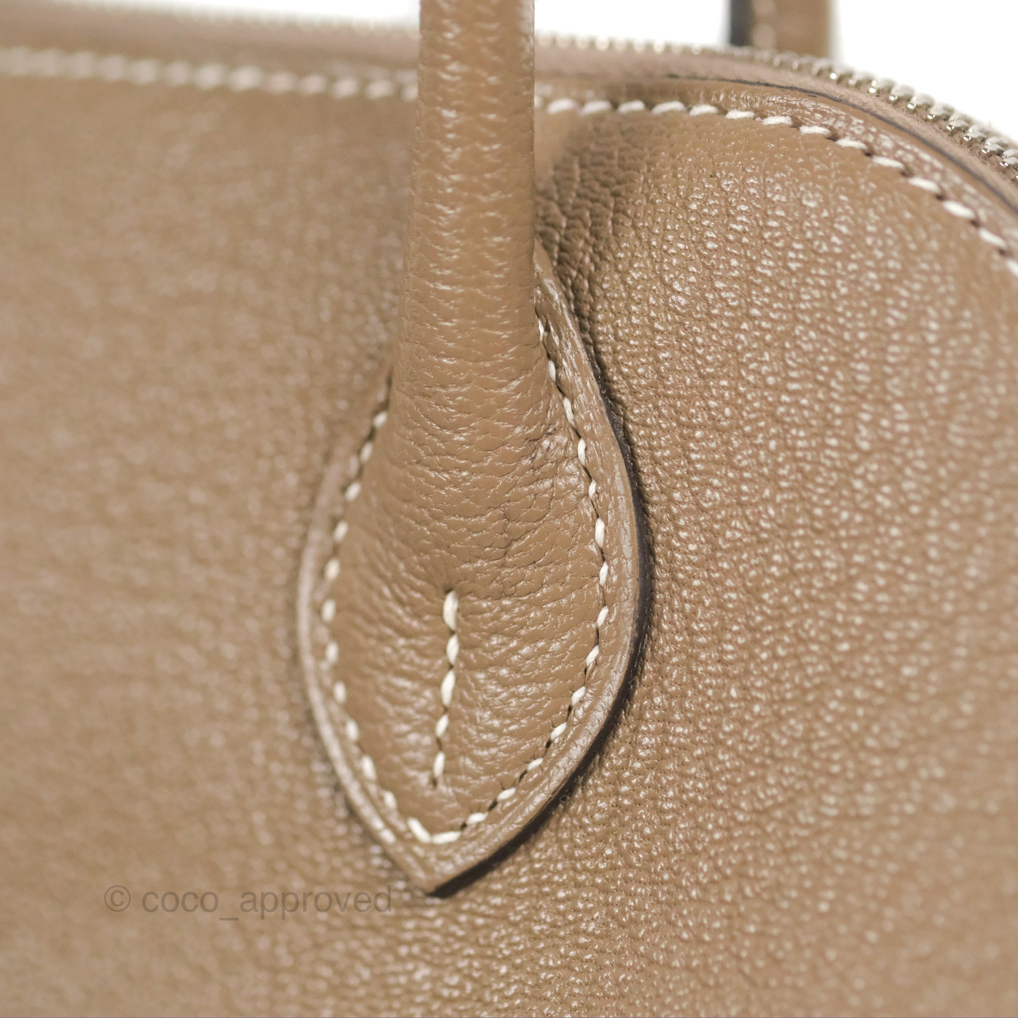Hermes Bolide bag 27 Nata Epsom leather Gold hardware