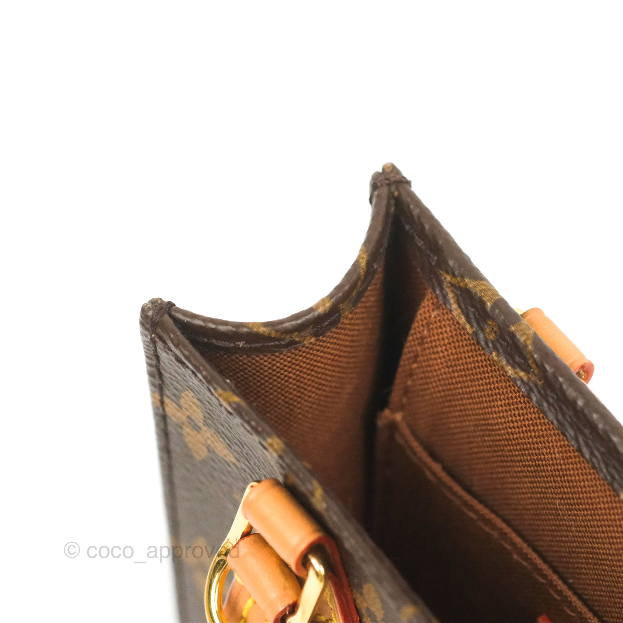 Louis Vuitton 2020 Monogram Petit Sac Plat - Brown Mini Bags