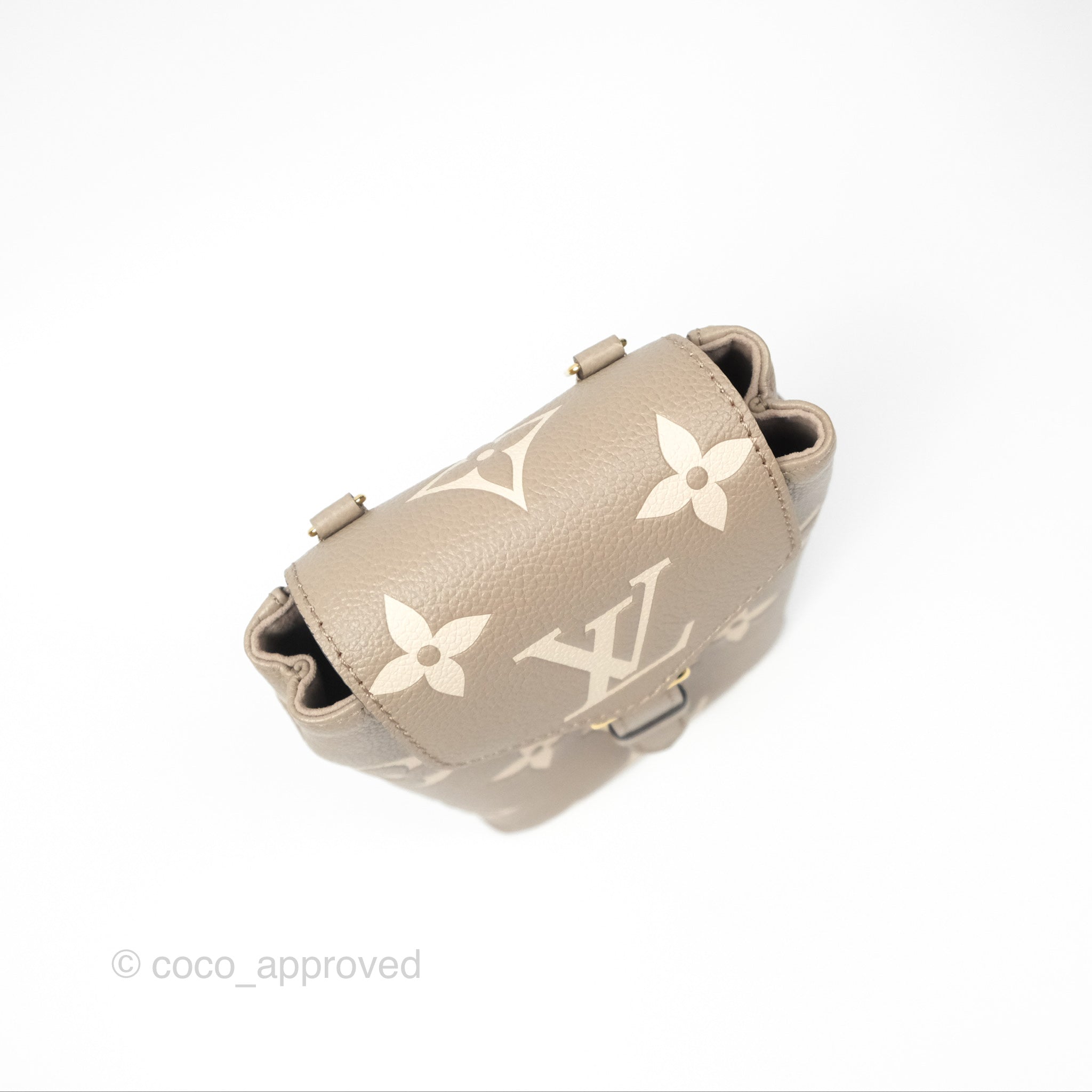 louis vuitton by the pool tiny backpack Louis Vuitton By The Pool Tiny Backpack Monogram Empreinte Dove/Cream – Coco Approved Studio