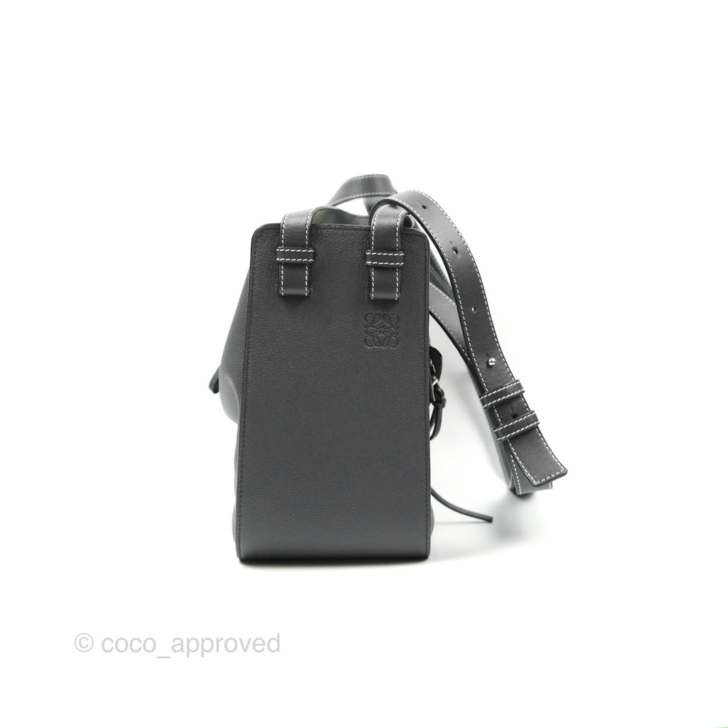 Loewe Hammock Small Asphalt Grey Shoulder Bag