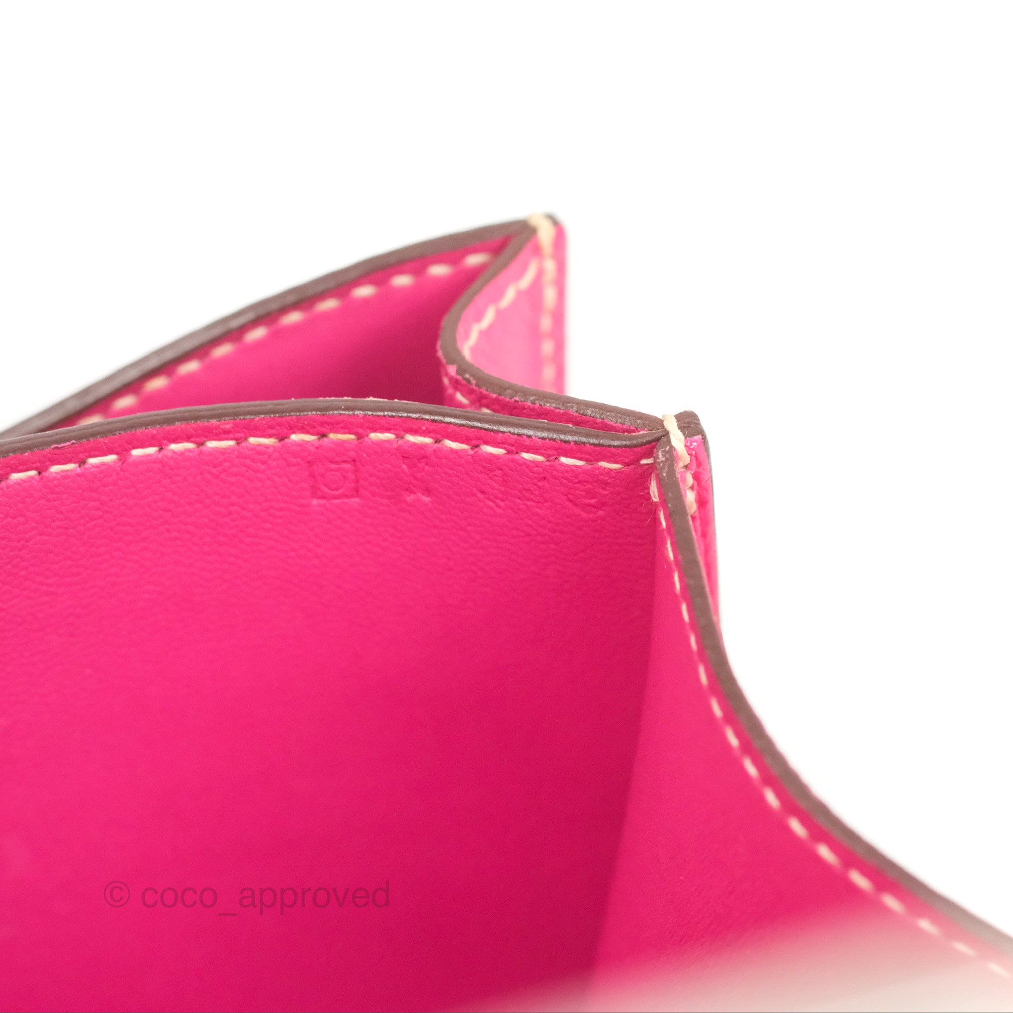 NIB Hermes Rose Jaipur Epsom 18cm Mini Constance Bag – Boutique Patina