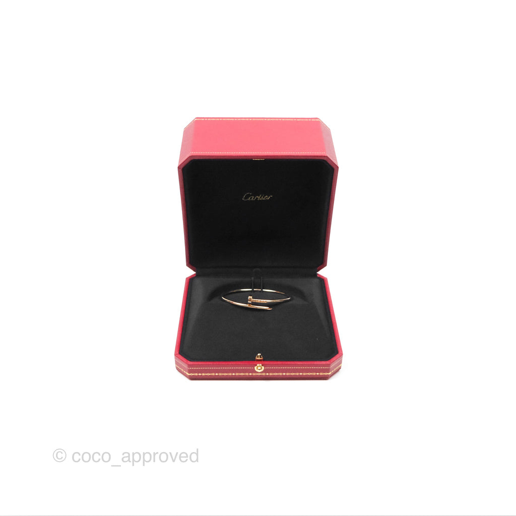 Cartier Juste Un Clou Bracelet Small Model 18K Rose Gold