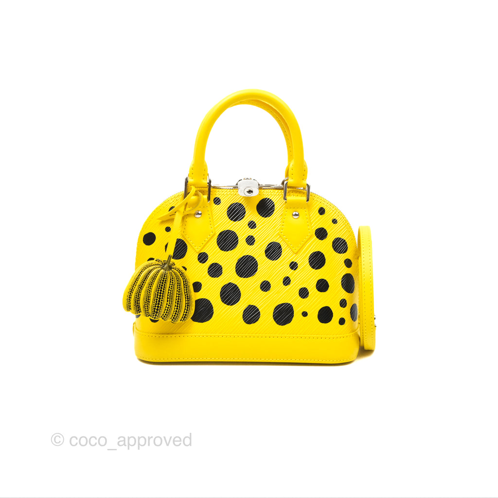 Louis Vuitton x Yayoi Kusama Epi Alma BB Infinity Dots Yellow