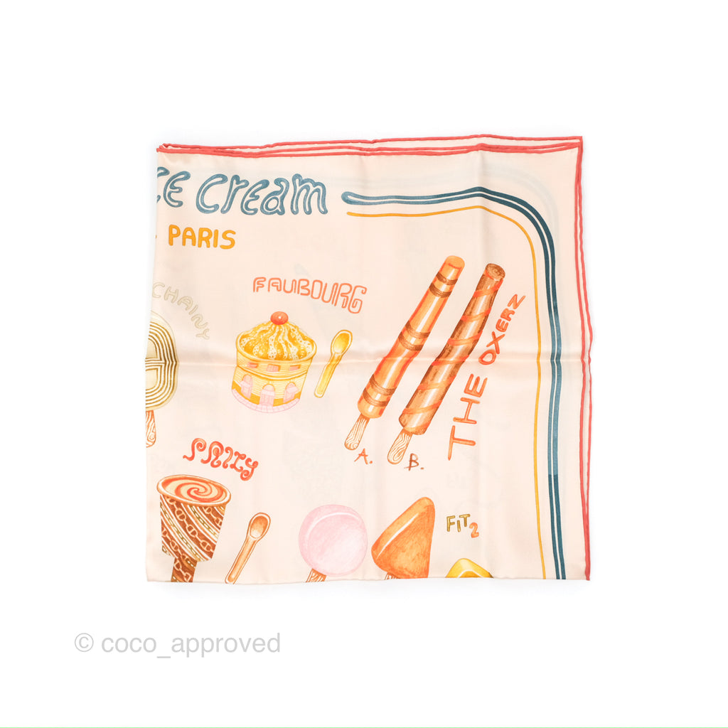 Hermès Funny Ice Cream Scarf 70