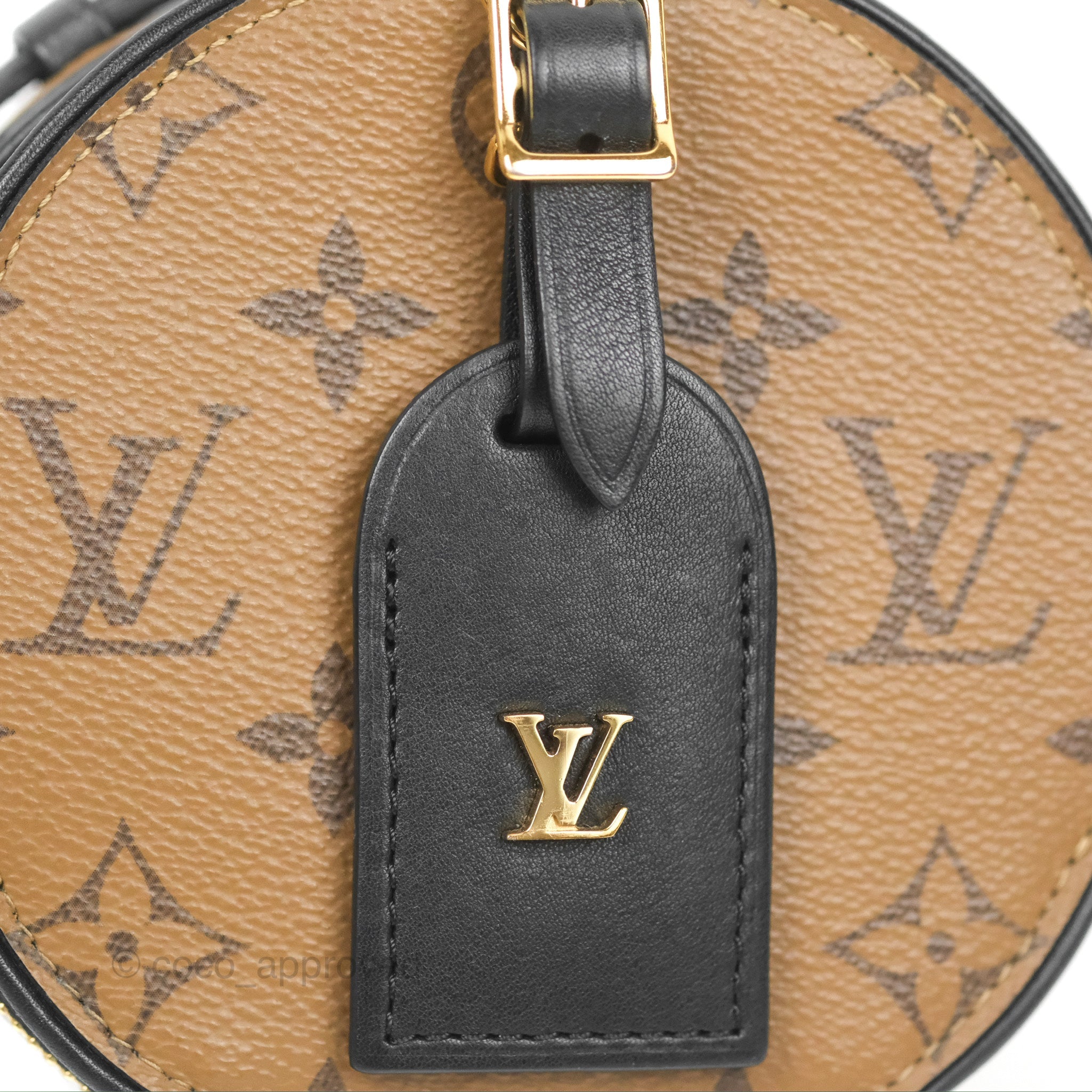 Louis Vuitton Mini Boîte Chapeau Monogram Reverse Canvas – Coco