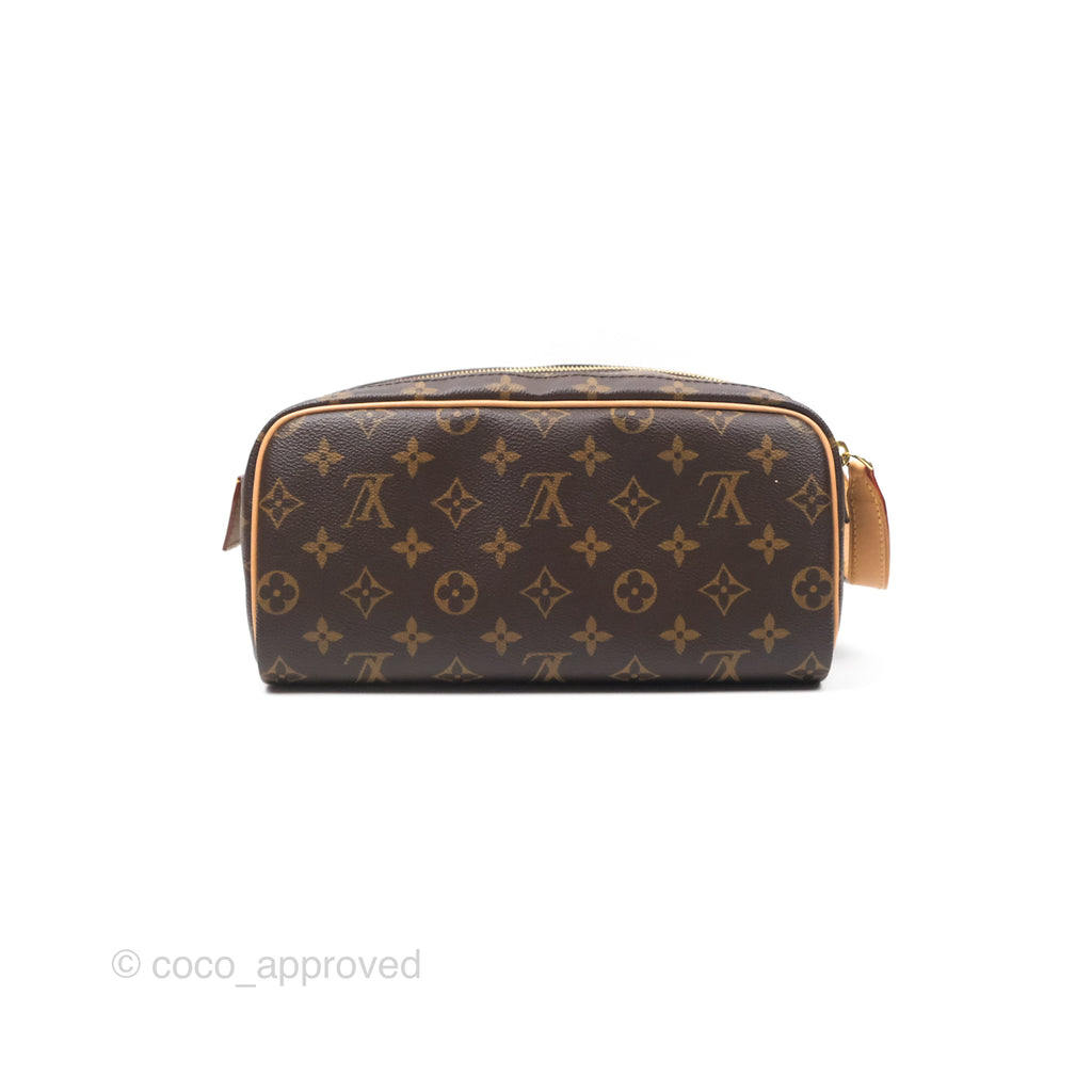 Louis Vuitton Toilet Dopp Pouch Monogram Canvas