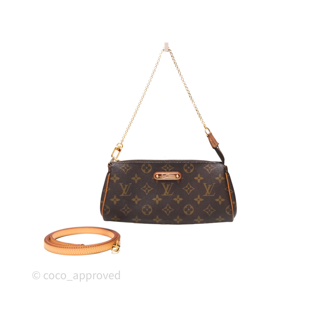 Louis Vuitton Eva Shoulder Bag Monogram Coated Canvas