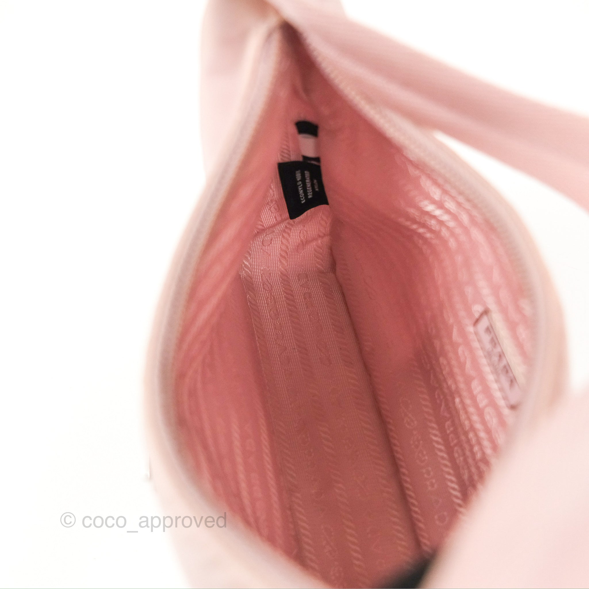 Prada Re-Edition 2000 Nylon Mini Bag Light Pink – Coco Approved Studio