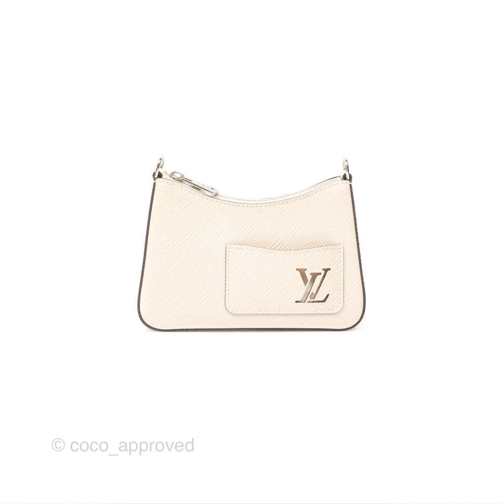 Louis Vuitton Marellini Quartz Silver Hardware