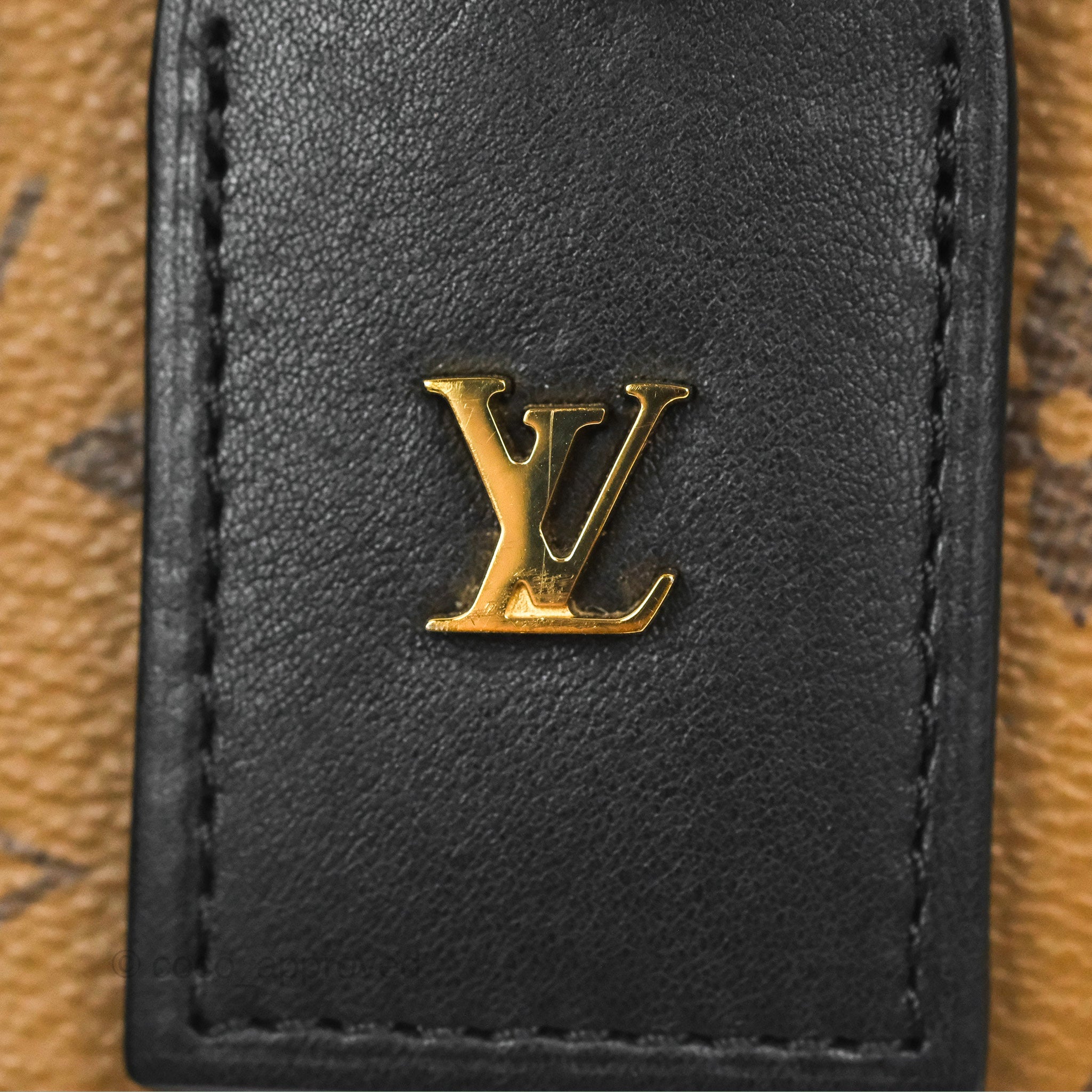 Louis Vuitton Mini Boite Chapeau Bag Reverse Monogram Canvas Brown 63290103