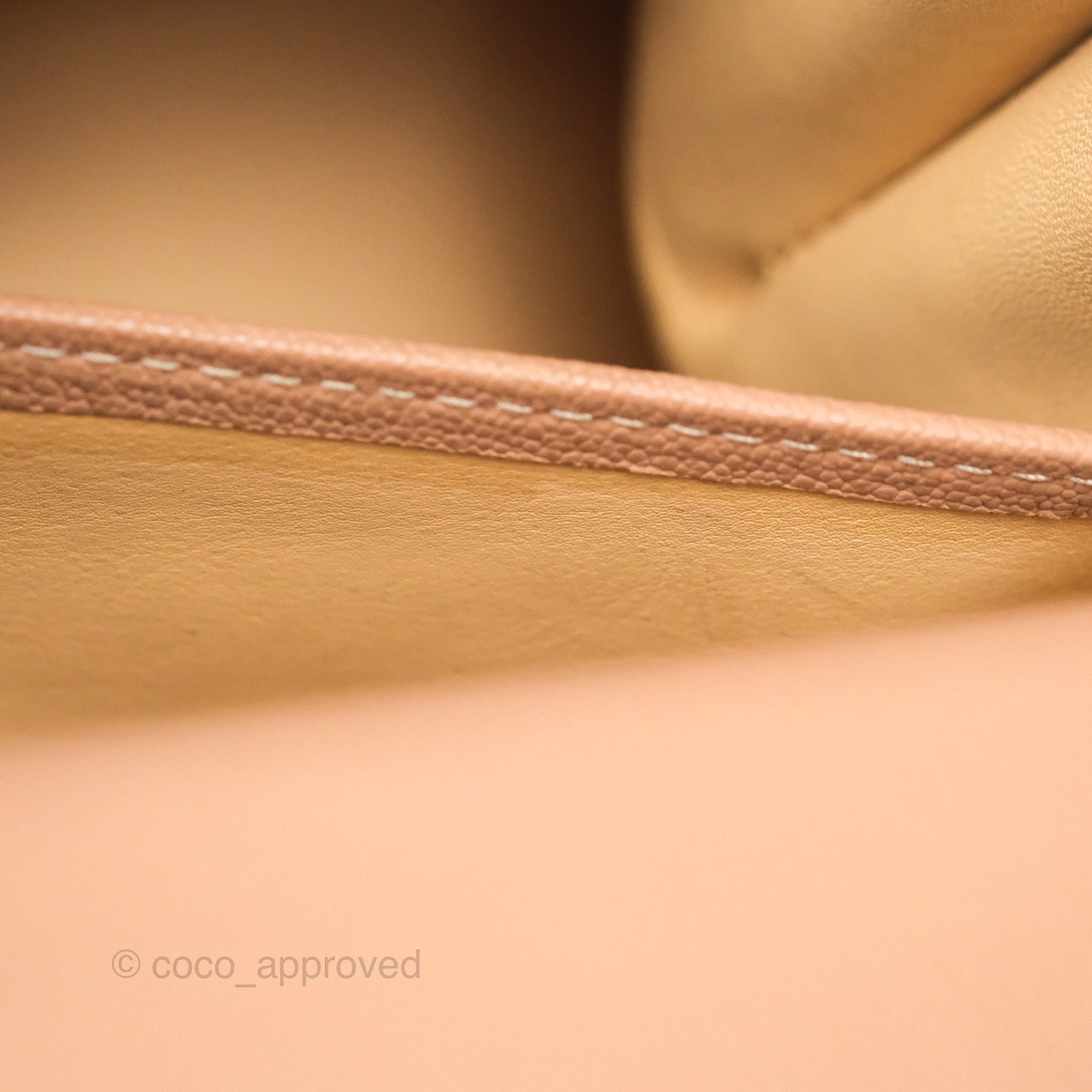 Delvaux Mini Brillant Bag Nude Grained Calfskin Gold Hardware