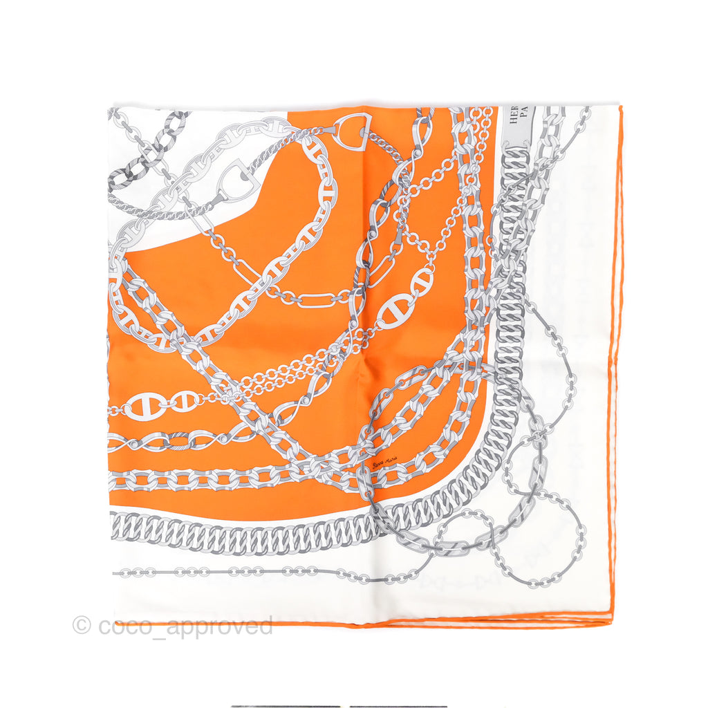 Hermes Reaction En Chaines Scarf 90