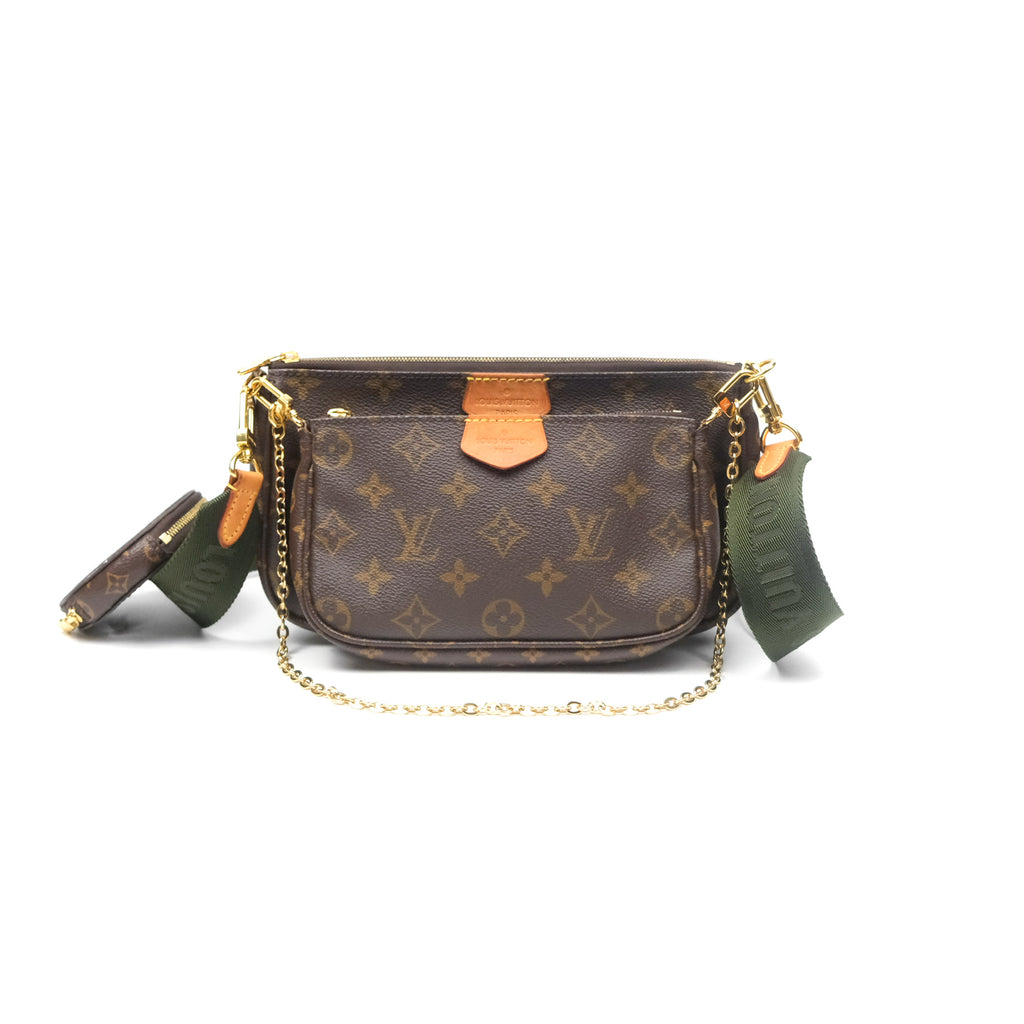 Louis Vuitton Multi Pochette Accessories Monogram Khaki