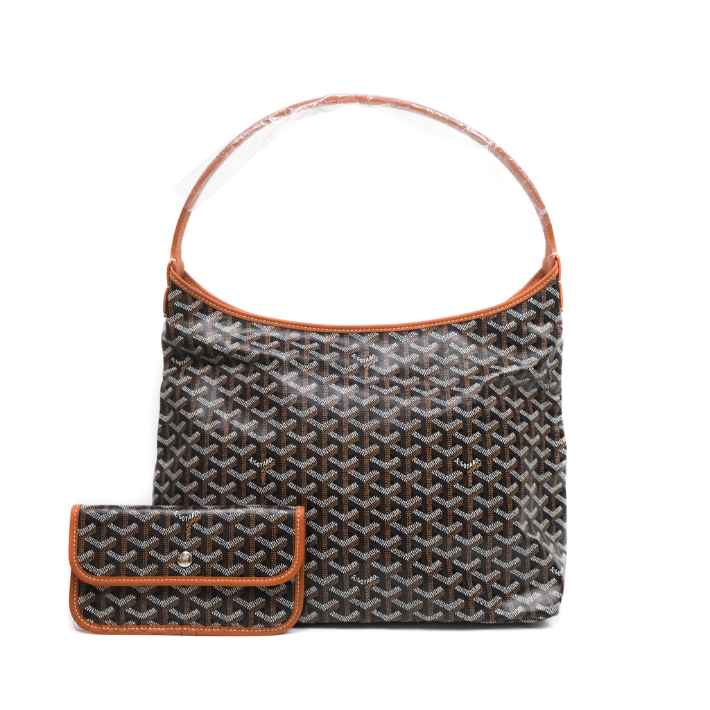 Goyard Bohème Hobo Bag Black & Tan