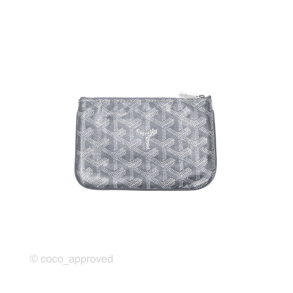 Goyard Sénat Mini Pouch Grey