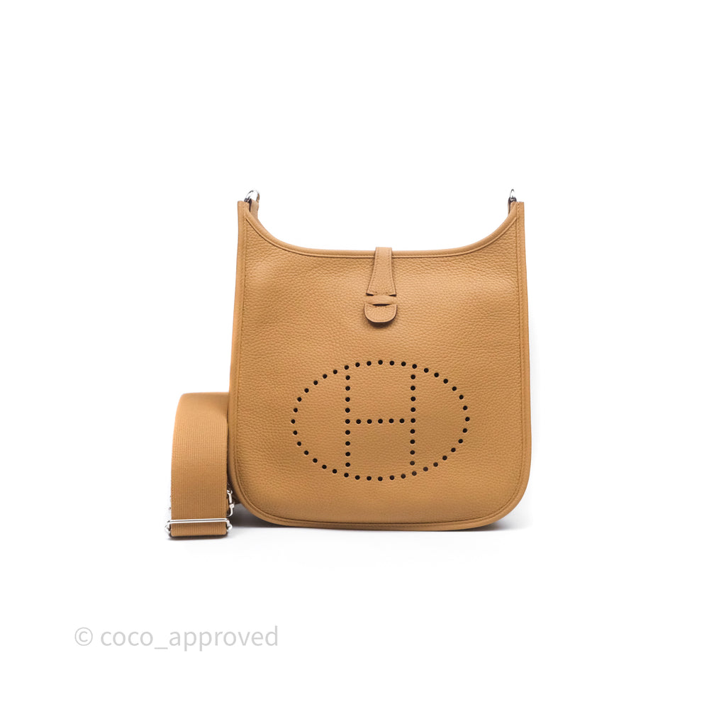 Hermès Evelyne III 29 Biscuit 48 Clemence Palladium Hardware
