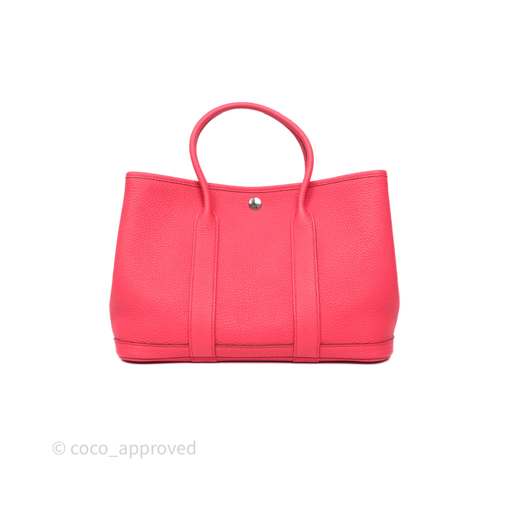 Hermès Garden Party 30 T5 Rose Jaipur Togo