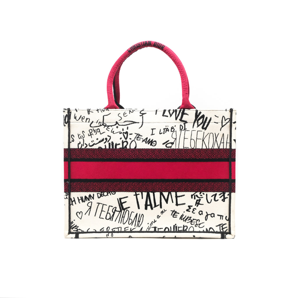 Christian Dior Medium Book Tote DiorAmour 2020 Limited Edition