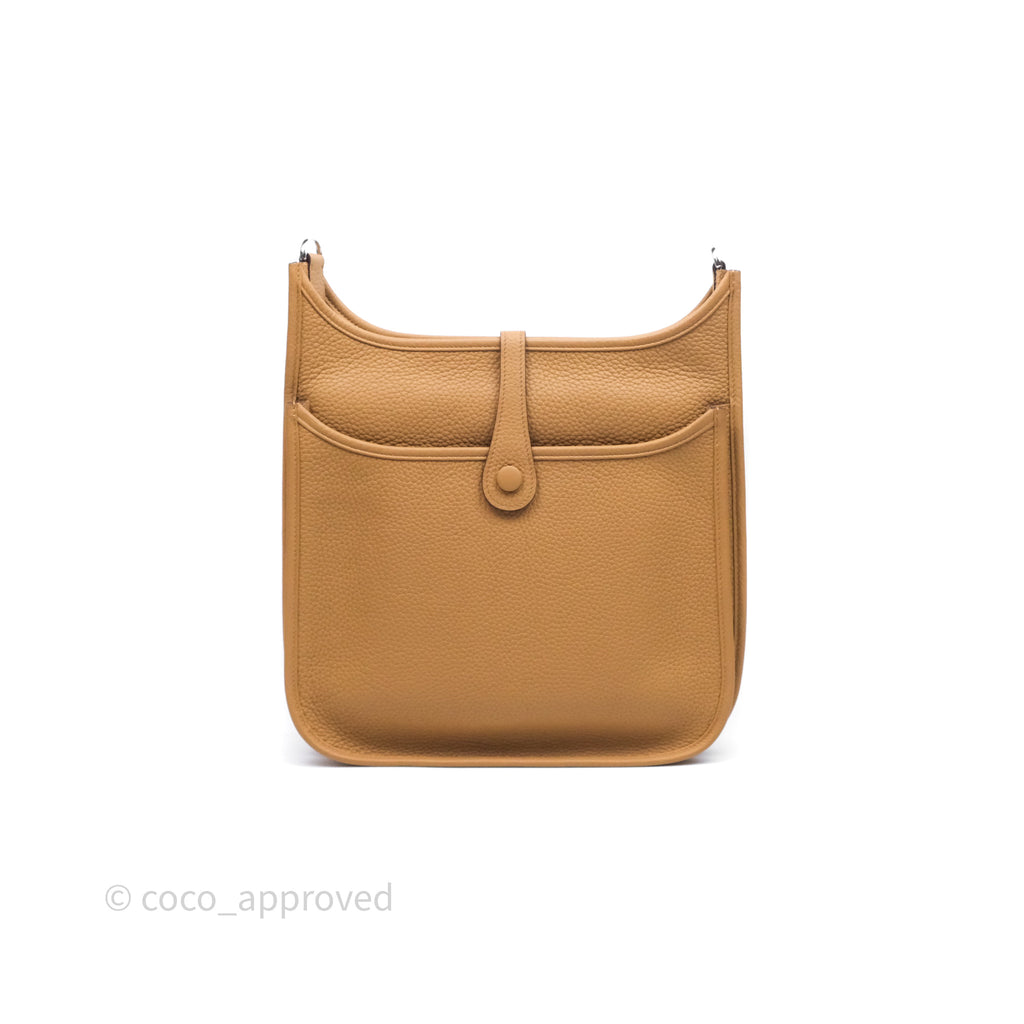Hermès Evelyne III 29 Biscuit 48 Clemence Palladium Hardware
