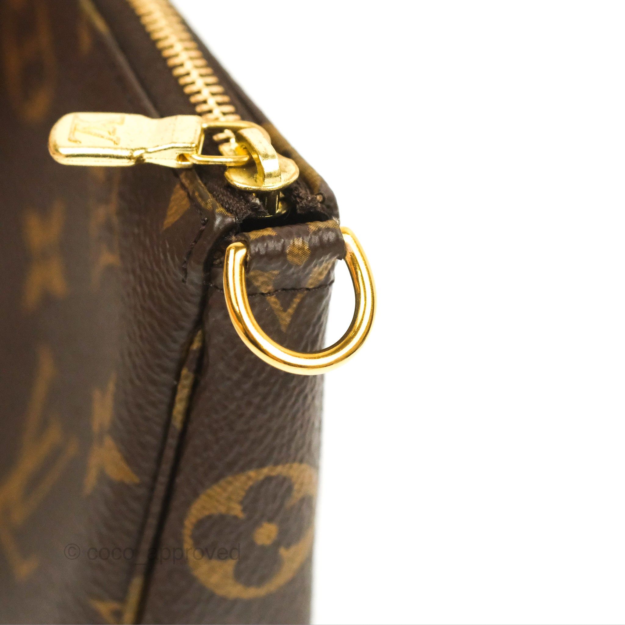 Louis Vuitton Monogram Canvas Mini Pochette Accessories – Coco Approved  Studio