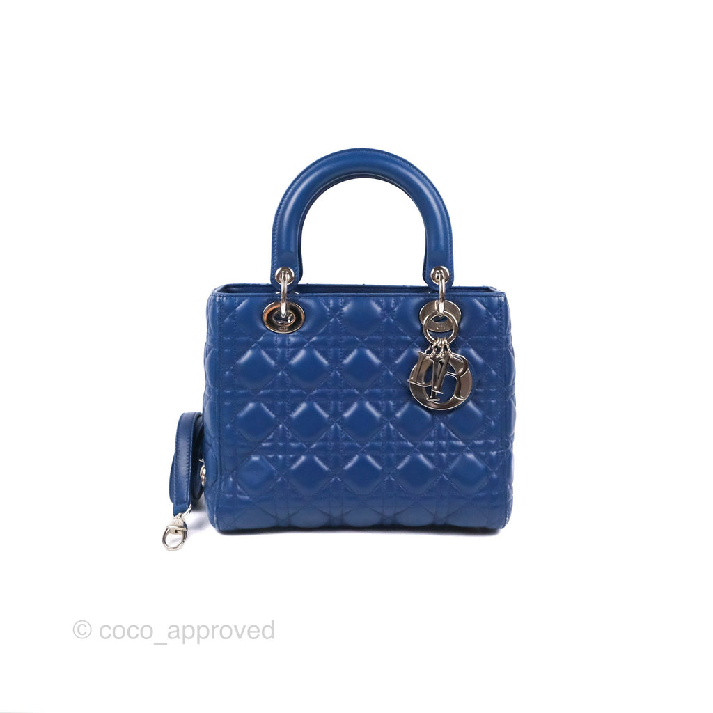 Lady dior dark discount blue