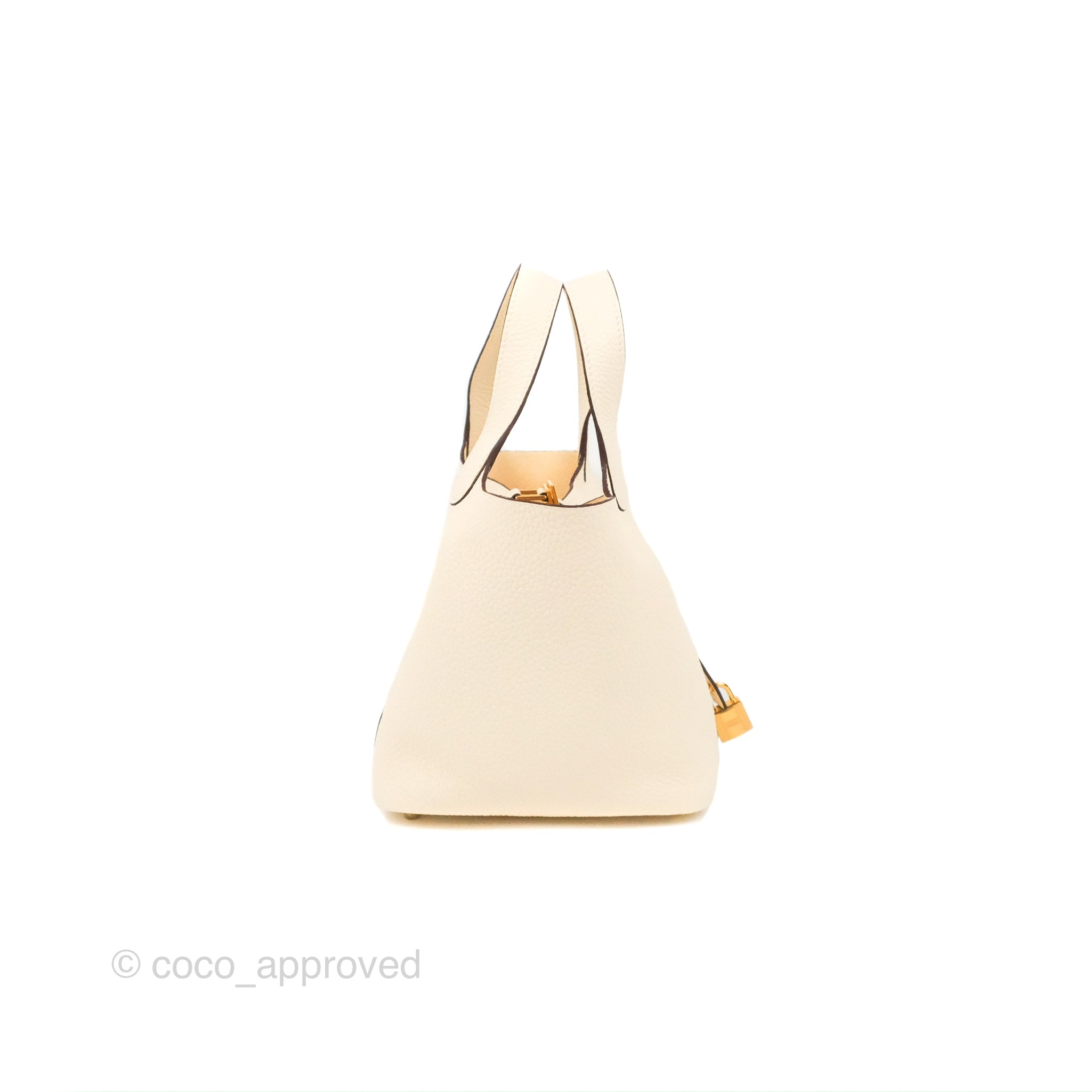 Hermès Picotin 22 Blue Pale Clemence Gold Hardware – Coco Approved Studio