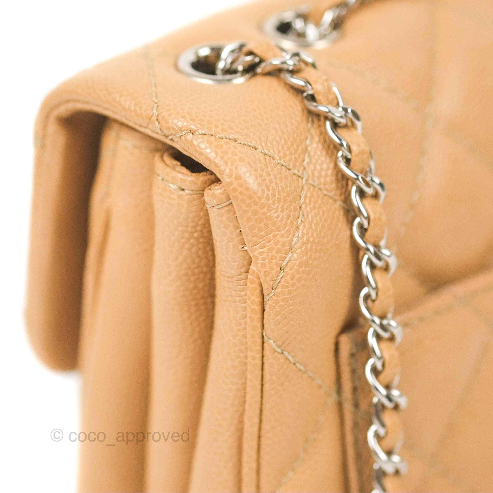 Chanel 2.55 Medium Shoulder Bag Black Aged Calfskin