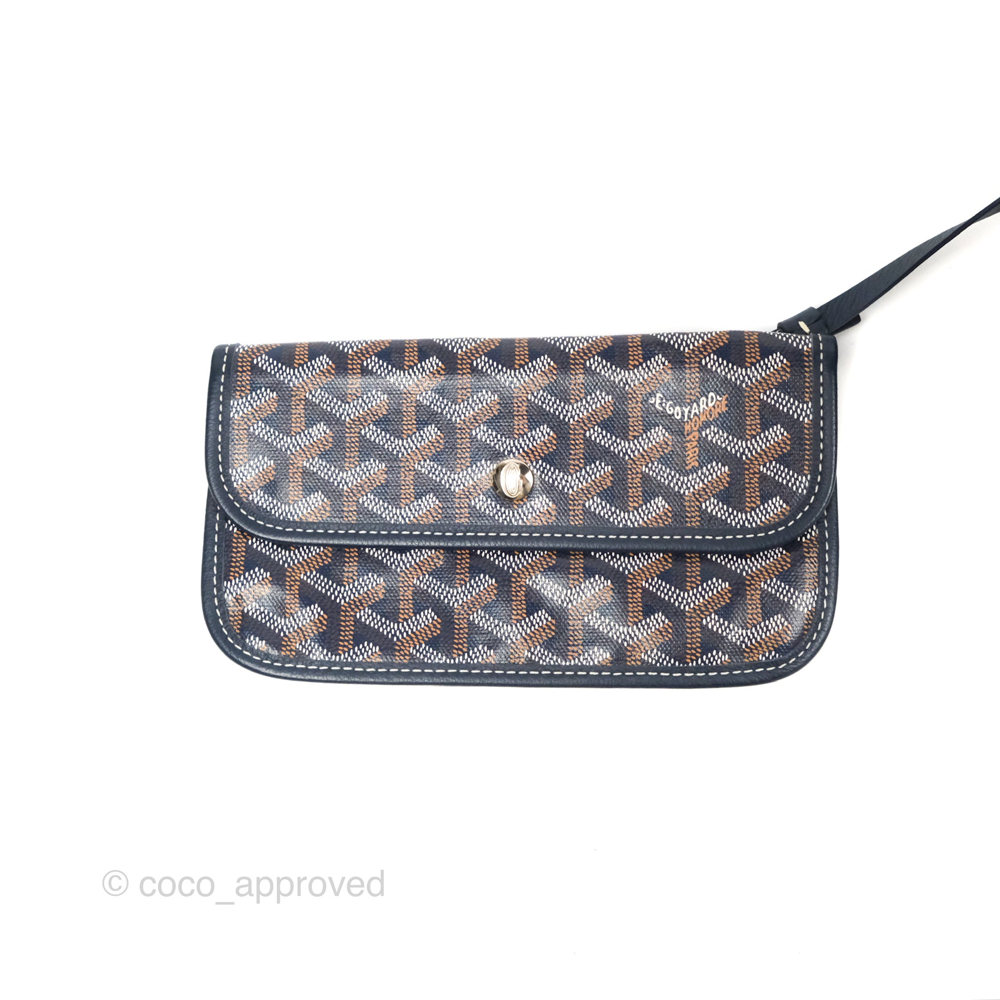 Goyard St Louis GM Navy