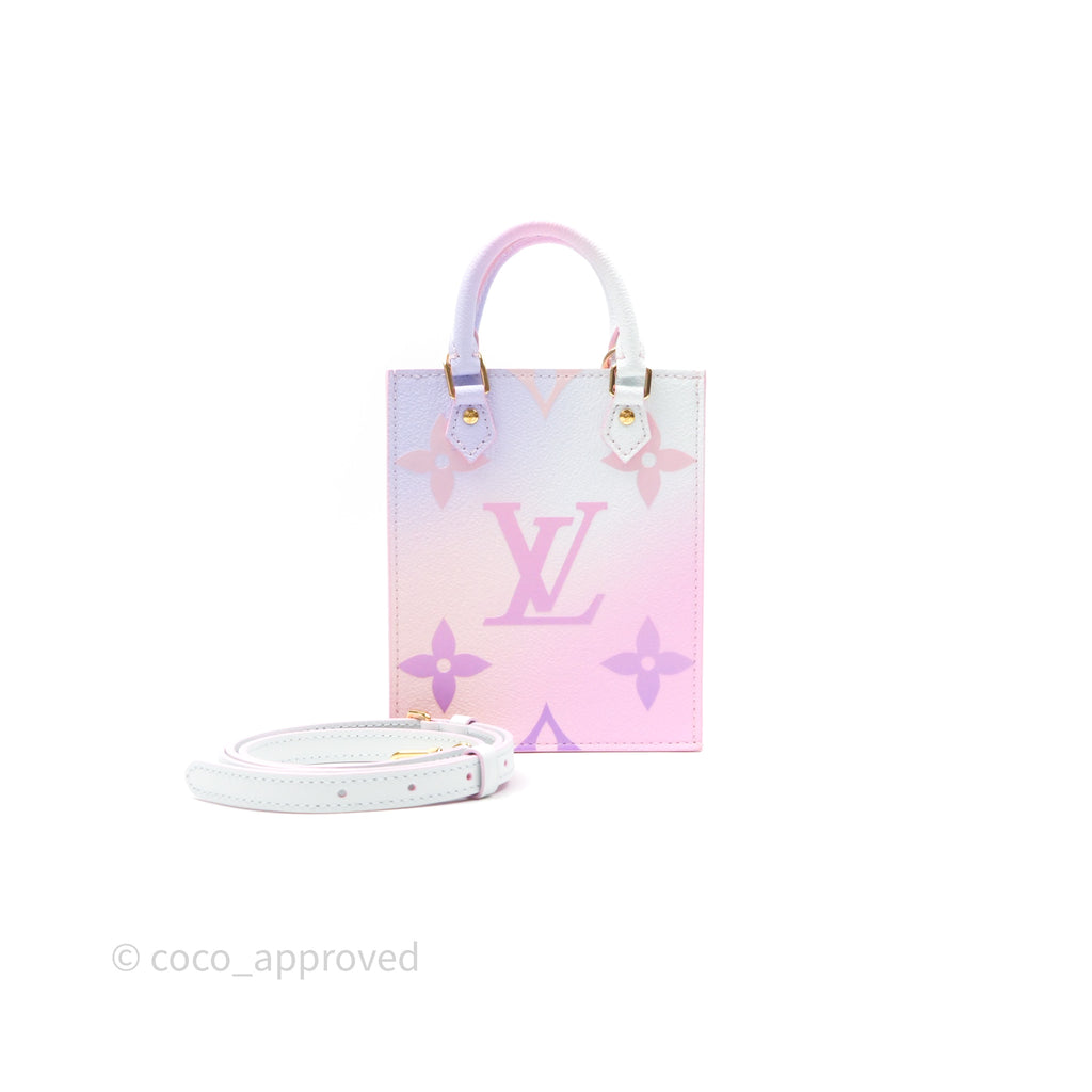 Louis Vuitton Petit Sac Plat Bag Sunrise Pastel