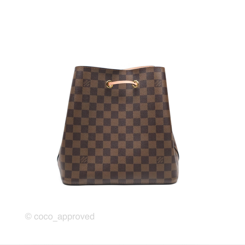 Louis Vuitton Neonoe Bucket Bag MM Monogram Canvas Rose Poudre