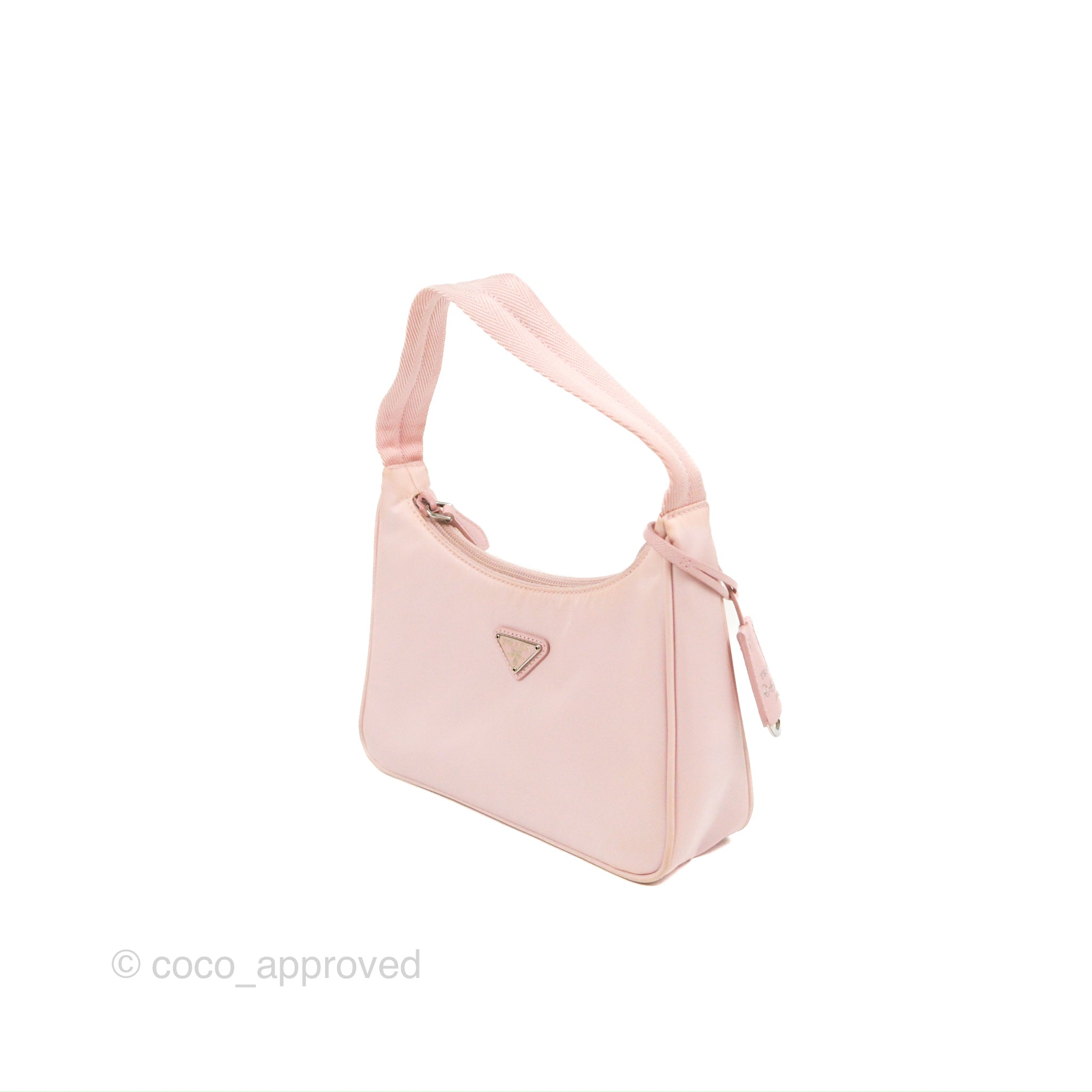 Prada Pink Nylon Mini Shoulder Bag