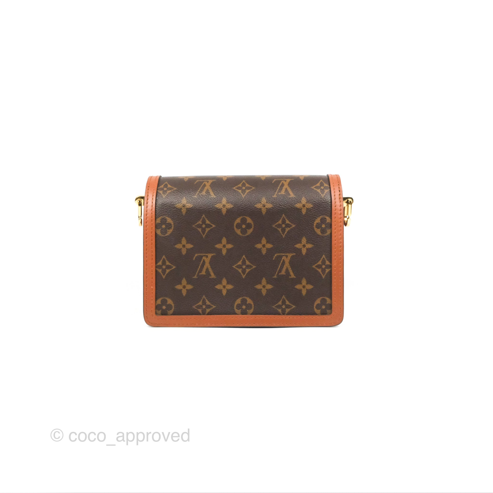 Louis Vuitton Mini Dauphine Monogram Tan Calfskin – Coco Approved
