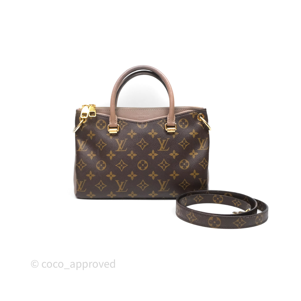 Louis Vuitton Pallas BB Monogram Full Taupe Glace