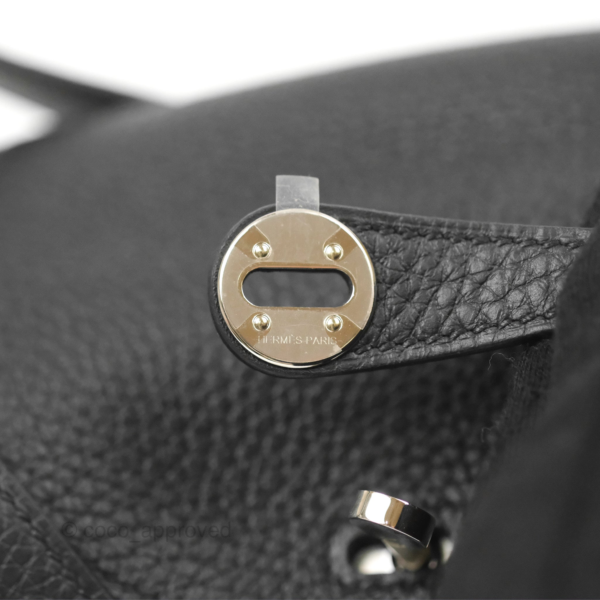 Hermès Mini Lindy 20 Taurillon Clemence Black Palladium Hardware