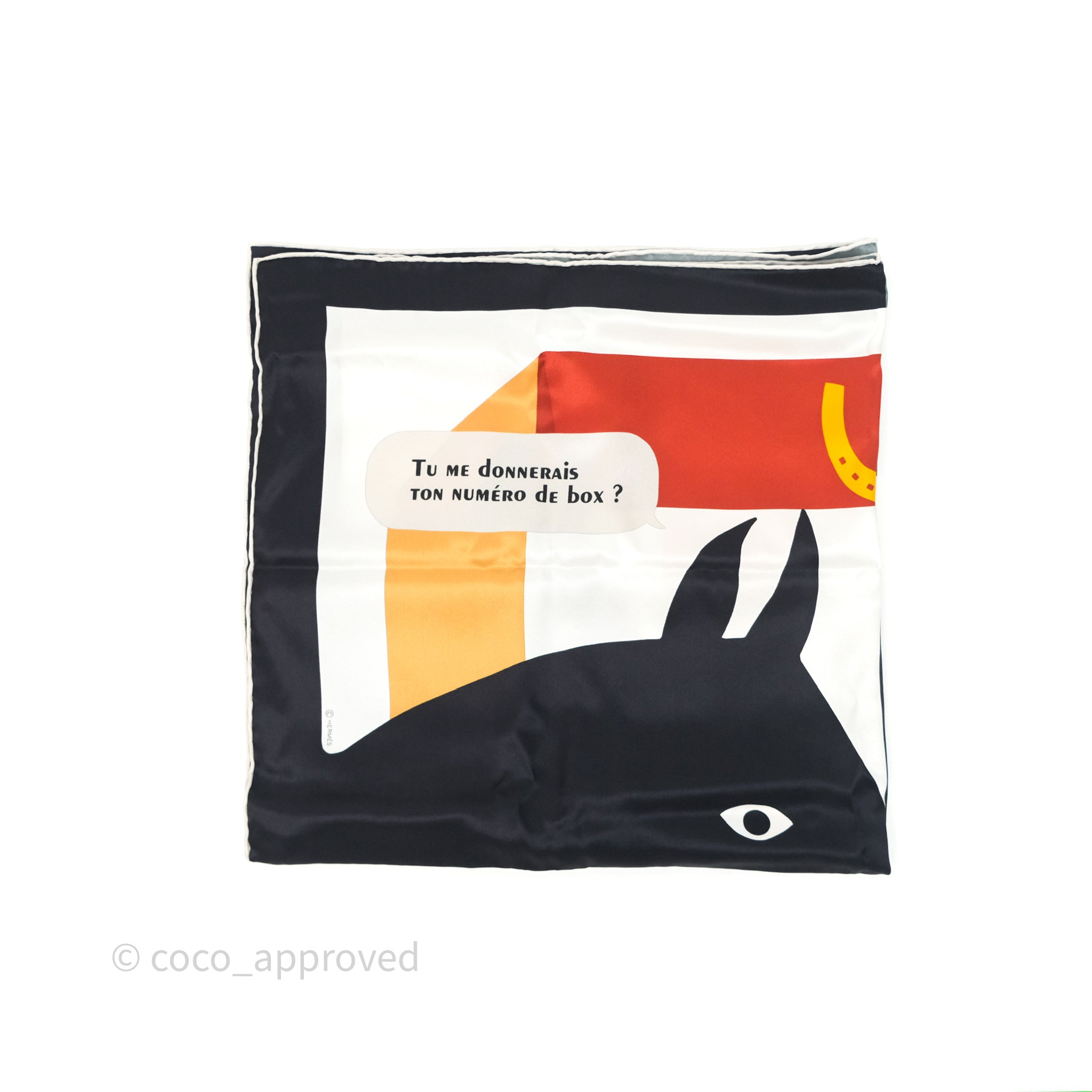 Hermès Is This a Love Story? Silk Scarf 70 – Coco Approved Studio