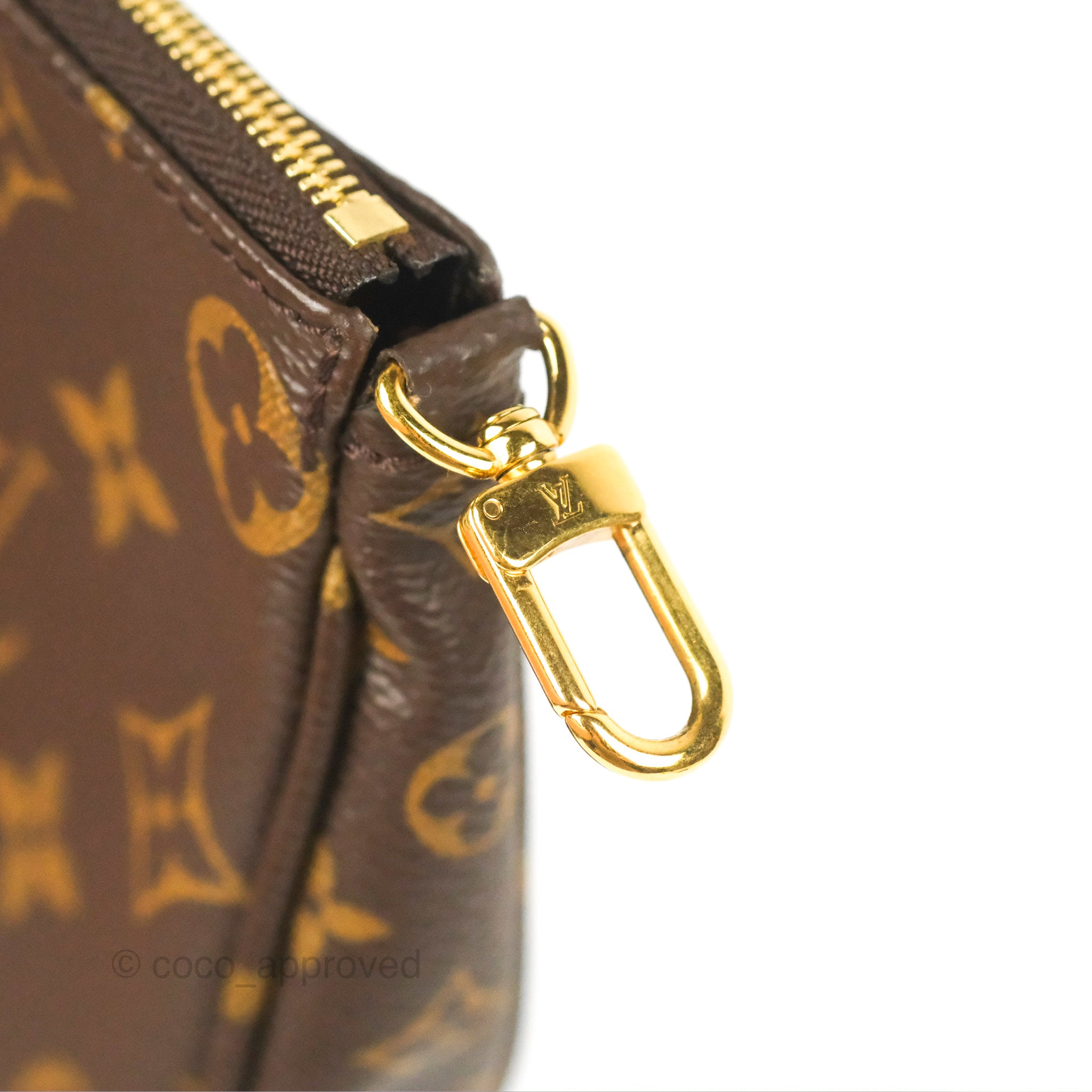 🌸 Louis Vuitton Multi Pochette Accessoires Monogram Pink Clutch